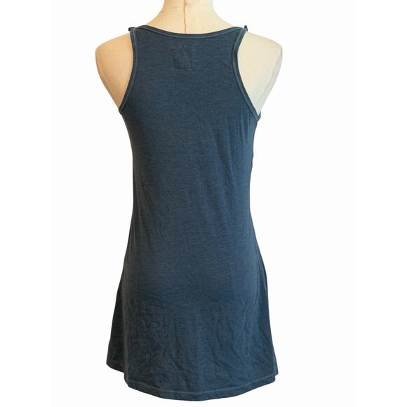 Hollister Y2K Babydoll Lace Trim Cami Size L  Bella Swan Blue Elena Gilbert - Picture 3 of 9